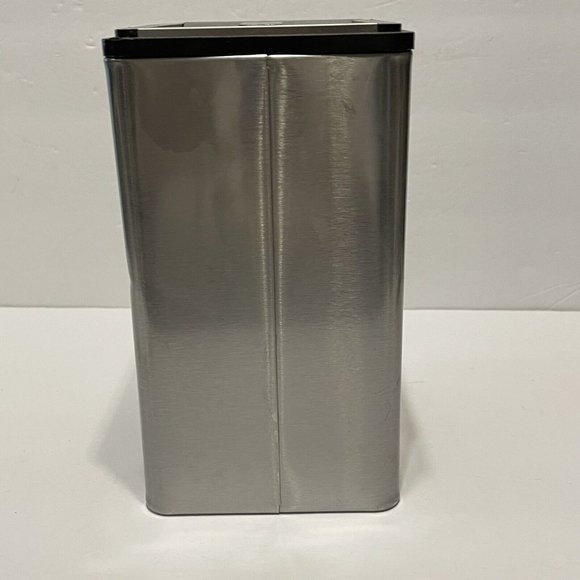 VTG Kromex lidded flour canister mid century modern usa rectangle Chrome Metal - Picture 5 of 12